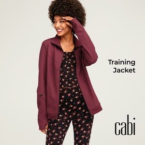 Cabi Women's Burgundy Training Jacket